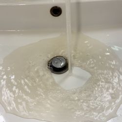 Mt Hood Oregon Resort - Contaminated water coming out of the bathroom tap.