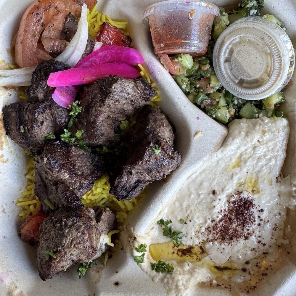 Truly Mediterranean - Lamb Kabob Plate - Mediterranean Near Me - San Francisco, California Truly Mediterranean - Lamb Kabob Plate - Mediterranean Near Me - San Francisco, California