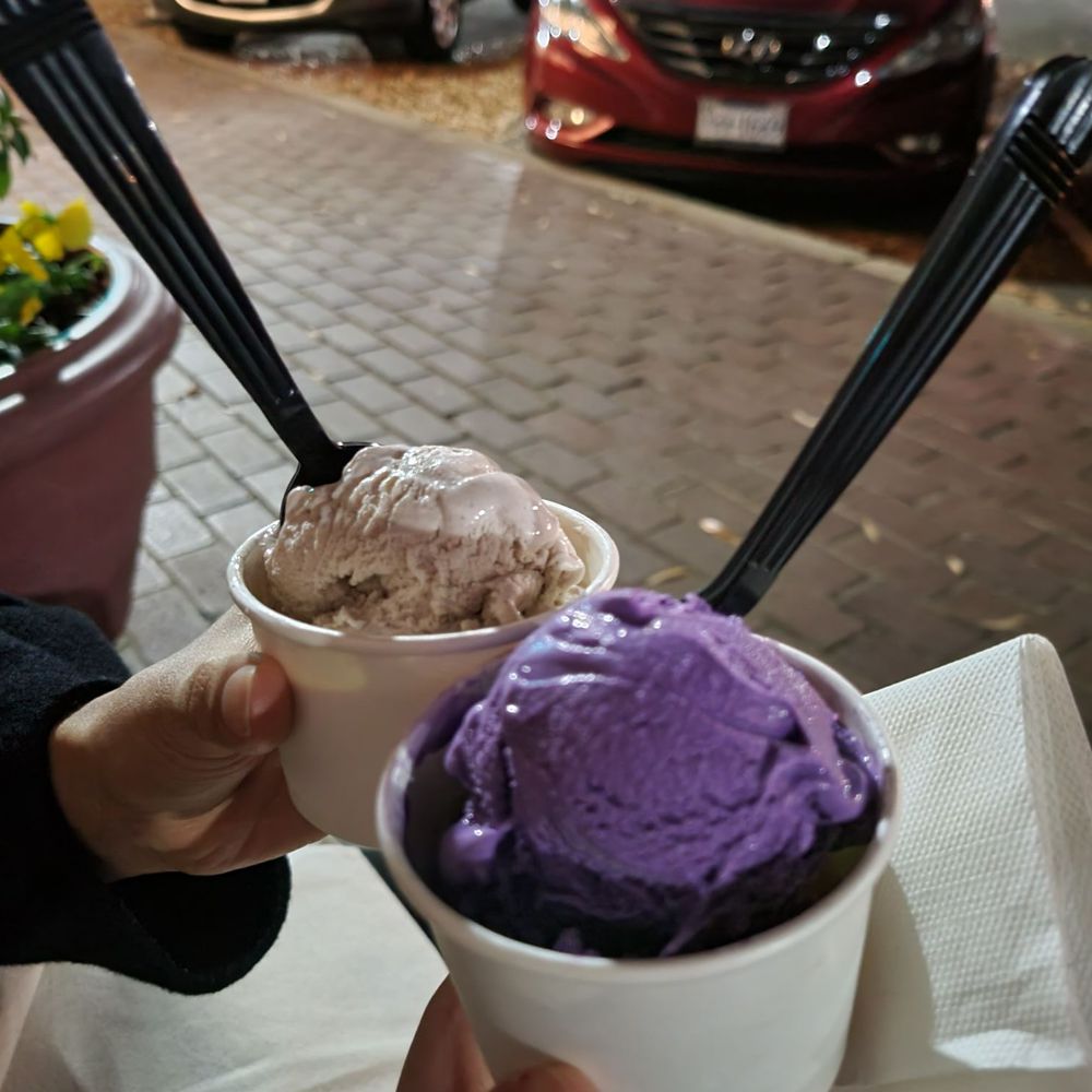Toby's Homemade Ice Cream - Ube and cinnamon - Ice Cream & Frozen Yogurt Near Me - Arlington, Virginia Toby's Homemade Ice Cream - Ube and cinnamon - Ice Cream & Frozen Yogurt Near Me - Arlington, Virginia
