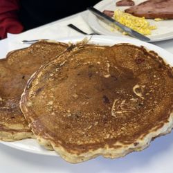 Track's End Restaurant - Blueberry pancakes!