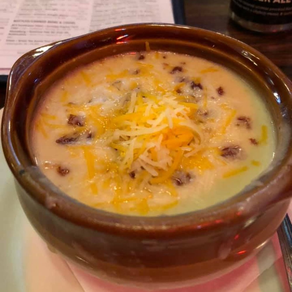 Union Jack Pub - Soup of the day... some of the best potato soup I've ever had! - Pizza Near Me - Indianapolis, Indiana Union Jack Pub - Soup of the day... some of the best potato soup I've ever had! - Pizza Near Me - Indianapolis, Indiana