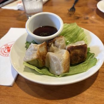 Szechuan Bistro - Pork dumplings are way too doughy. Skip this appetizer. - Szechuan Near Me - Oklahoma City, Oklahoma