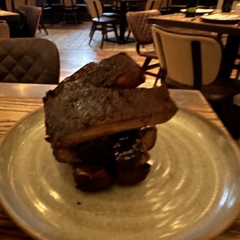 Yardbird - Smoked St Louis ribs. They come to the table in a cloche with smoke inside. Fall off the bone yummy! - Southern Near Me - Las Vegas, Nevada Yardbird - Smoked St Louis ribs. They come to the table in a cloche with smoke inside. Fall off the bone yummy! - Southern Near Me - Las Vegas, Nevada