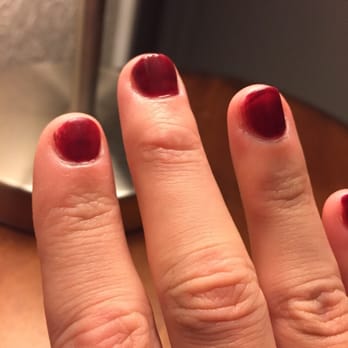 Posh Nails & Spa - I could have done this myself at home. I was hoping for more from them. - Nail Salons Near Me - Tulsa, Oklahoma