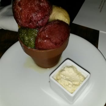 Dirt Candy - Monkey bread. Look at those colors. Yummy. - Vegetarian Near Me - New York, New York