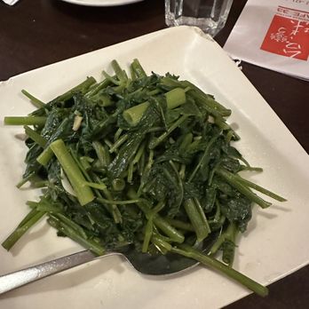 Taiwanese Bistro Cafe 33 - Water spinach - Taiwanese Near Me - Pittsburgh, Pennsylvania