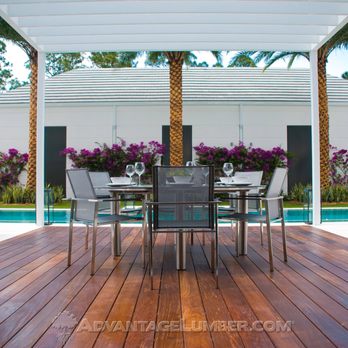 Advantage Lumber - Ipe wood decking next to modern luxurious swimming pool - Building Supplies Near Me - Santa Fe Springs, California Advantage Lumber - Ipe wood decking next to modern luxurious swimming pool - Building Supplies Near Me - Santa Fe Springs, California