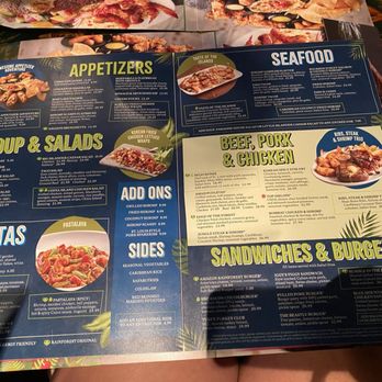 Rainforest Cafe - Menu - American Near Me - Galveston, Texas