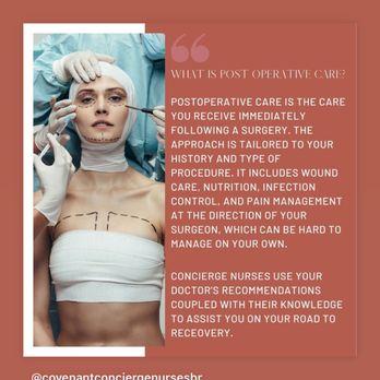 Covenant Concierge Nurses - What is post-op care? - Medical Transportation Near Me Covenant Concierge Nurses - What is post-op care? - Medical Transportation Near Me