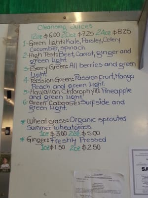 Menu photo 7 Juice Caboose Summit, NJ