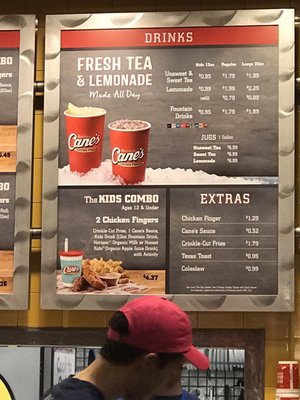 Menu photo 6 Raising Cane's Chicken Fingers Glendale, AZ Menu photo 6 Raising Cane's Chicken Fingers Glendale, AZ