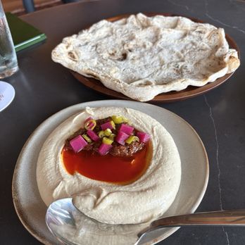 Saffron - Beef Cheek Hummus and Taboon - Desserts Near Me - Minneapolis, Minnesota