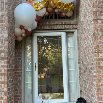 Creativity In Balloons - Birthday balloons featuring my Instacart order and Dice. - Balloon Services Near Me