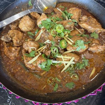 Bar-BQ Nite - Highway Chicken Karahi Half - Pakistani Near Me - Canton, Michigan