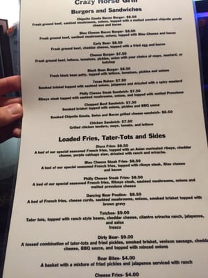 Menu photo 3 The Dancing Bear Pub Waco, TX