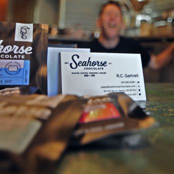 Seahorse Chocolate - a man in the background - Chocolatiers & Shops Near Me - Bend, Oregon Seahorse Chocolate - a man in the background - Chocolatiers & Shops Near Me - Bend, Oregon