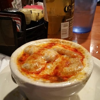 Fat Patty's Teays Valley - STELLAR !!!  croutons, not a bread slice and SMOTHERED IN CHEESE!  delicious  with the pop of Paprika topped it off! - Burgers Near Me - Hurricane, West Virginia