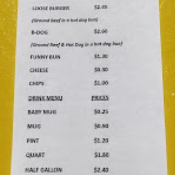 Bill's Drive-In - Menu - Hot Dogs Near Me - Ypsilanti, Michigan