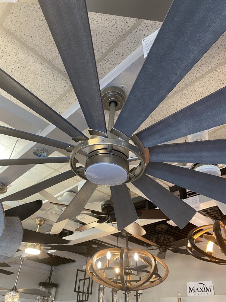 Slide of Fan Diego Ceiling Fans & Lighting Showroom