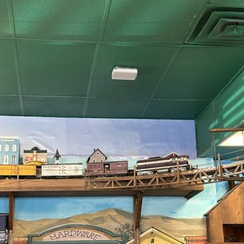 Egg & I - Real model train zooms around the restaurant. - Breakfast & Brunch Near Me - Las Vegas, Nevada