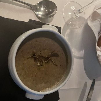 Chops Grill - If you don't get anything else, GET THIS! It is the mushroom truffle soup and it is AMAZING! We got it four times! - Diners Near Me - Fort Lauderdale, Florida