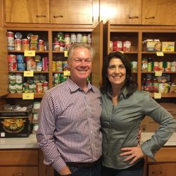 Gentner Chiropractic & Wellness Center - Dr. John and Dr. Judy at our Annual Canned Food Drive