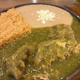 Salsa verde with carnitas Salsa verde with carnitas