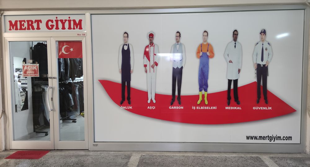 Mert Giyim - İş Elbiseleri İmalat - Mağaza