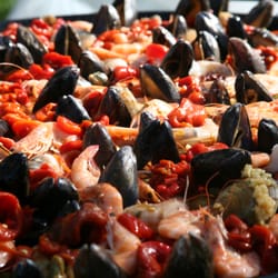 Spain at Home - Seafood Paella
