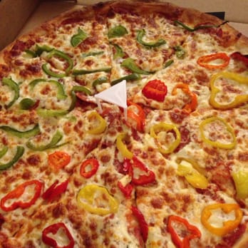 Bondi's Pizza - Pepperoni and half green peppers and half hot peppers - Pizza Near Me - London, Ontario Bondi's Pizza - Pepperoni and half green peppers and half hot peppers - Pizza Near Me - London, Ontario