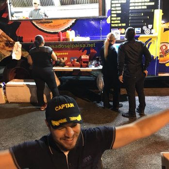Asados El Paisa - A very happy customer! Mr. Captain! - Food Trucks Near Me - Miami, Florida
