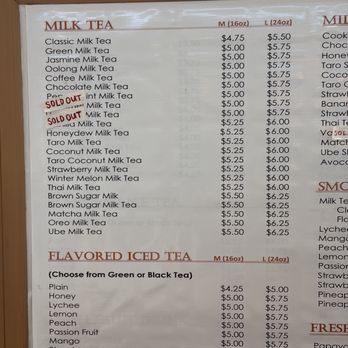Boba Cha - Menu - Coffee & Tea Near Me - Aiea, Hawaii Boba Cha - Menu - Coffee & Tea Near Me - Aiea, Hawaii