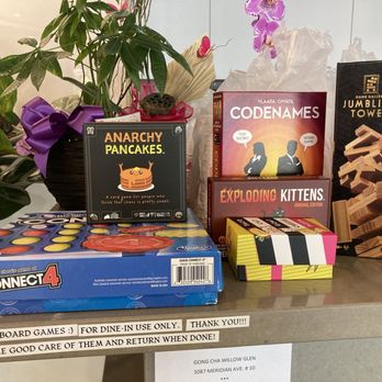 Gong cha Willow Glen - Board games - for dine in use only! - Bubble Tea Near Me - San Jose, California Gong cha Willow Glen - Board games - for dine in use only! - Bubble Tea Near Me - San Jose, California