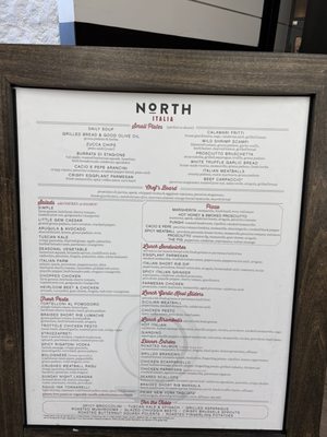 Menu photo 2 North Italia Cerritos, CA Menu photo 2 North Italia Cerritos, CA