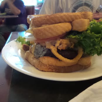 Cleveland Draft House - Garner - Yes, this burger is placed on two pepperjack grilled cheese sandwiches as bread..... husband loved it - Burgers Near Me - Garner, North Carolina Cleveland Draft House - Garner - Yes, this burger is placed on two pepperjack grilled cheese sandwiches as bread..... husband loved it - Burgers Near Me - Garner, North Carolina