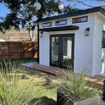 Shed Mania - Finished office. - General Contractors Near Me - Hayward, California Shed Mania - Finished office. - General Contractors Near Me - Hayward, California