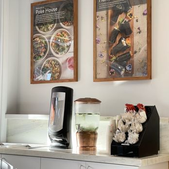 Poké House - Monterey - Trash, water, utensils - Seafood Near Me - Monterey, California