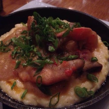 Graze - Shrimp and grits - sweet sweet shrimp. Wish there were more grits - New American Near Me - Madison, Wisconsin