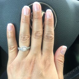 Gel French mani