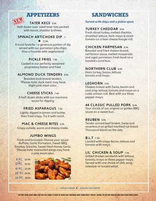 Menu photo 4 Grille 44 Bear Lake, MI Menu photo 4 Grille 44 Bear Lake, MI