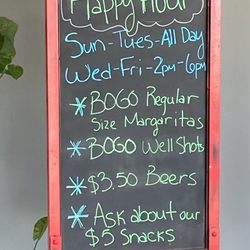 El Meson Mexican Restaurant - Happy Hour prices