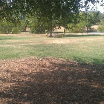 Biscuit Acres Dog Park - Fenced with lots of shade trees - Dog Parks Near Me - Tulsa, Oklahoma