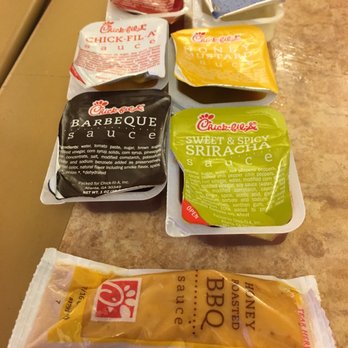 Chick-fil-A - Every sauce available at Chick-Fil-A - Fast Food Near Me - Elmhurst, New York