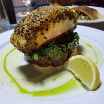 Chadwick's - Panko crusted salmon - American Near Me - Brooklyn, New York