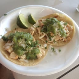 Chicken tacos