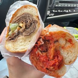 Steak/mushroom subs, eggplant subs Steak/mushroom subs, eggplant subs