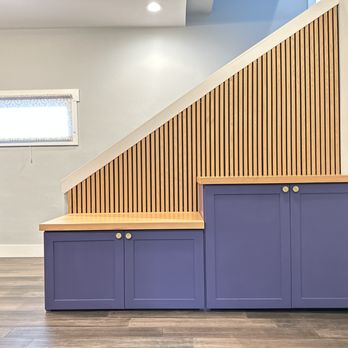 CREX Construction - Custom cabinets & wood wall paneling - General Contractors Near Me