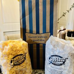 Garrett’s Popcorn Shops - Medium bags of cheese and caramel. Yup, Garrett is always a good idea!