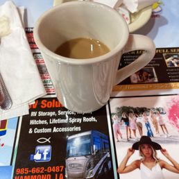 Strong coffee