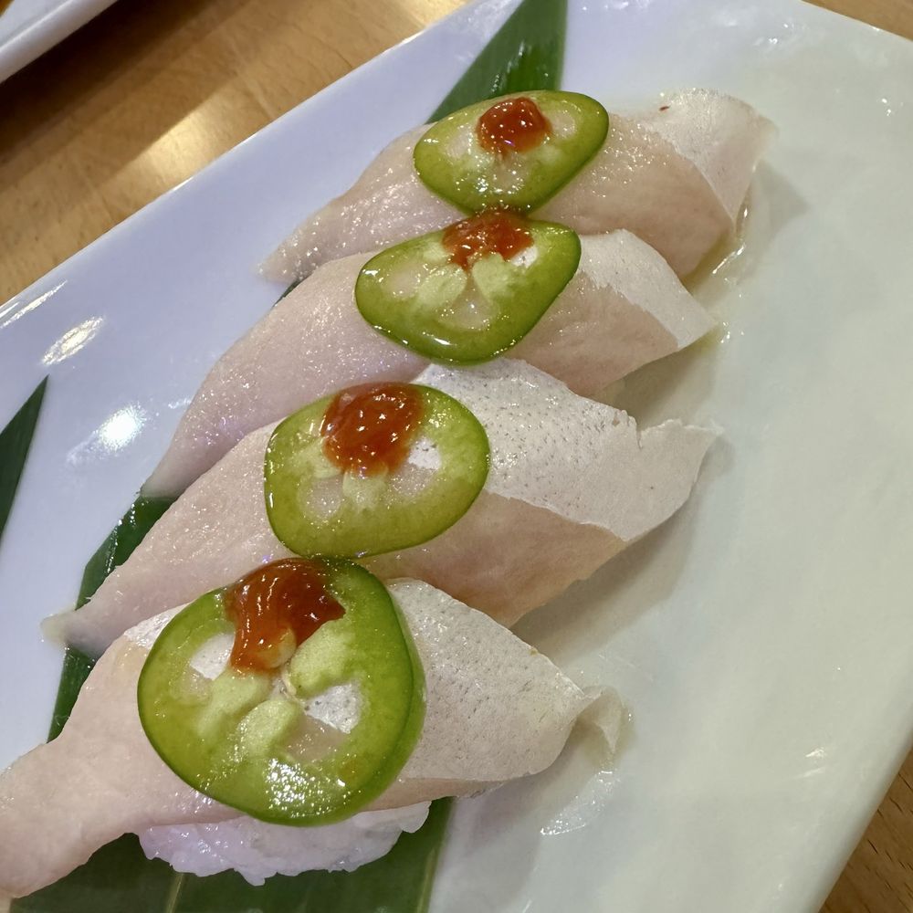 Nigiri - Yuzu Yellowtail Nigiri - Yuzu Yellowtail